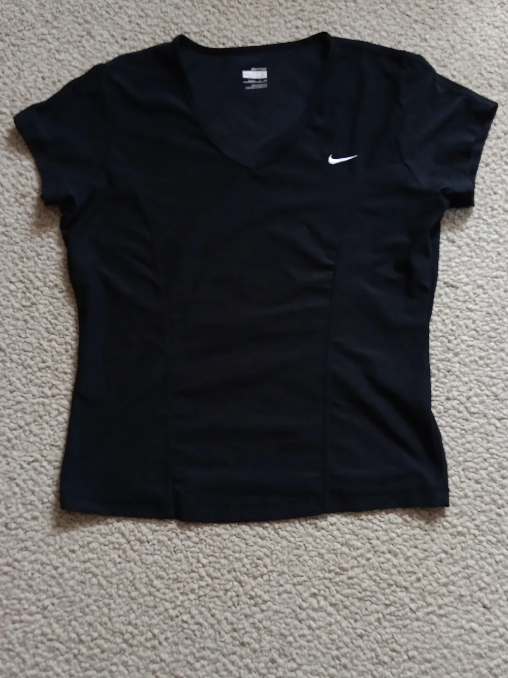 Nike FITDRY Black Athletic Shirt - Size S
